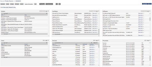 System Information Tab on a Windows Device (Snippet) System Information Tab on a Windows Device (Snippet)